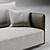 Elan Modular Sofa by Camerich 3D model small image 3