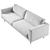 Cozy Summer Retreat Sofa 3D model small image 4