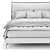 Elegant Francis Bed: A Modern Classic 3D model small image 5