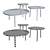 Versatile Memo Tables Set 3D model small image 2