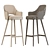 Modern Comfort: Costanza Barstool 3D model small image 5