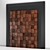 Wood Wall Decor Panel 3D model small image 5