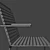 Yukari Chair: Elegant & Comfortable 3D model small image 4