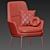 Elevate Your Comfort: Caratos Armchair 3D model small image 4