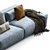 Contemporary Jesse Daniel Sofa - Composition 9 3D model small image 2