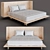 Seamless Plywood Bed 3D model small image 1
