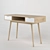 Fjord Kids' Desk: Stylish and Functional 3D model small image 2