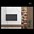 Modern TV Wall Unit 07 3D model small image 1