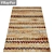 Luxurious Carpet Set 982 3D model small image 2