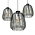 Pilar Pendant Light: Modern Elegance 3D model small image 1
