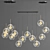 Eichholtz Tango 5-Light Chandelier 3D model small image 4