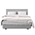 Elegant Caccaro Opus Bed 3D model small image 1