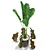 Lush Greenery Set 3D model small image 2