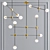 Modern Pendant Lighting Collection: ST-Luce SL429 3D model small image 1
