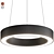 Apollo Pendant Lamp: Sleek LED Aluminum Design 3D model small image 3