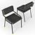 Minimalist Hadi Chair: Sleek & Modern 3D model small image 4