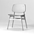 Contemporary Dining Chair Set 3D model small image 2