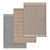 Luxury Carpet Set: High-Quality Textures for 3D Renders 3D model small image 1