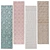 Elegant Carpet Runners | 80x300cm 3D model small image 1