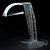 Sleek Stainless Waterfall Cascade 3D model small image 1