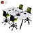 Steelcase POTRERO415 Conference Set 3D model small image 1