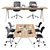 Steelcase POTRERO415 Conference Set 3D model small image 6