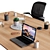 Steelcase POTRERO415 Conference Set 3D model small image 10