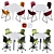 Steelcase POTRERO415 Conference Set2 - Modern Steel Office Table 3D model small image 6