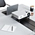 Steelcase 4.8 Conference Table - Versatile & Stylish 3D model small image 4