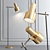 Margarita Brass Floor Lamp: Sleek Minimalist Design 3D model small image 1