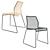 Vela Outdoor Chair: Stylish & Durable 3D model small image 1