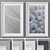 4-Color Photo Frames Set 3D model small image 1