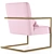 KARE Vegas Rose Armchair: Elegant Comfort for Your Living Space 3D model small image 2