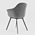 Vintage Gray Dining Chair - Quilda LA REDOUTE 3D model small image 10