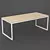 Modern Dining Table Set 2013 3D model small image 3