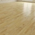 Natural Ash Parquet Flooring: Volume Fragment 3D model small image 2