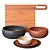 Madera Terra Collection - Authentic Terracotta Dinnerware 3D model small image 1