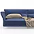 Elegant Cosmo Sofa: Contemporary Comfort 3D model small image 2