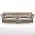 Elegant Cosmo Sofa: Contemporary Comfort 3D model small image 4