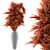 Russet Red Pampas Grass 3D model small image 1