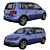 Volkswagen CrossTouran 2011: High-Detailed 3D Model 3D model small image 1