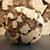 Orange Rock Cliff VRAY Material 3D model small image 4