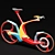Sleek SRO Bike 3D model small image 11
