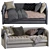 CARLETTO PLUS Sofa Bed: Stylish and Functional 3D model small image 2