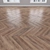 Parquet Oak: Herringbone, Linear & Chevron 3D model small image 3