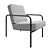 Title: Zanotta Susanna Lounge Chair 3D model small image 1