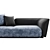 Luxury Fendi Ceasar Sofa 3D model small image 2