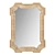Handcrafted Dahlia Mirror by Romano Home 3D model small image 2