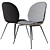 Gubi Beetle Chair: Sleek 3D Design 3D model small image 1