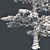 Pure White Fir Tree 3D model small image 5